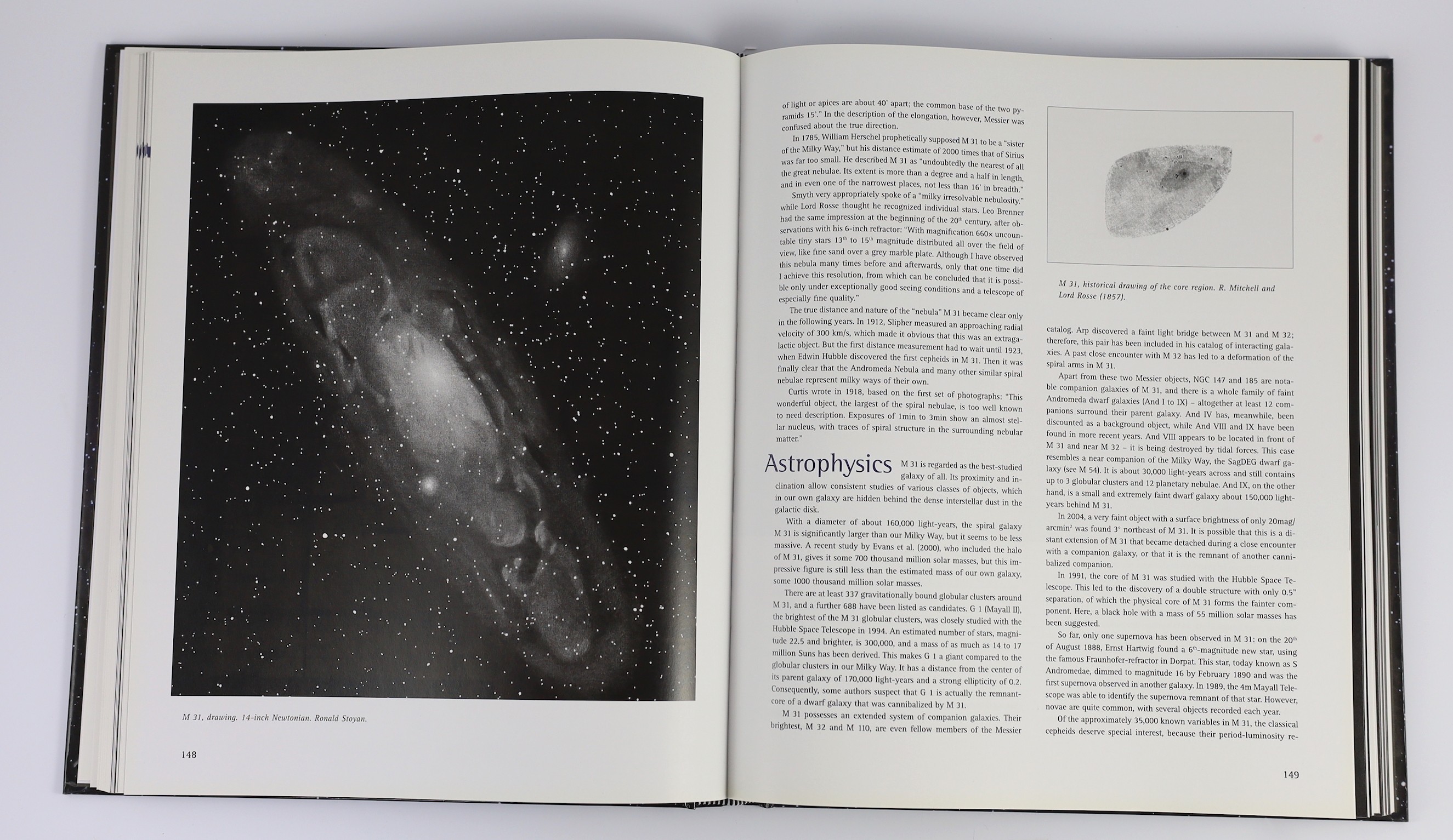 Stoyan, Ronald et al - Atlas of the Messier Objects: Highlights of the Deep Sky, 4to, photographic hard cover, Cambridge University Press, 2008